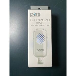 Pure Enrichment PureSpa USB Personal Travel Aroma Diffuser Portable Travel | New
